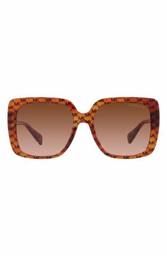 Mallorca 55mm Gradient Square Sunglasses