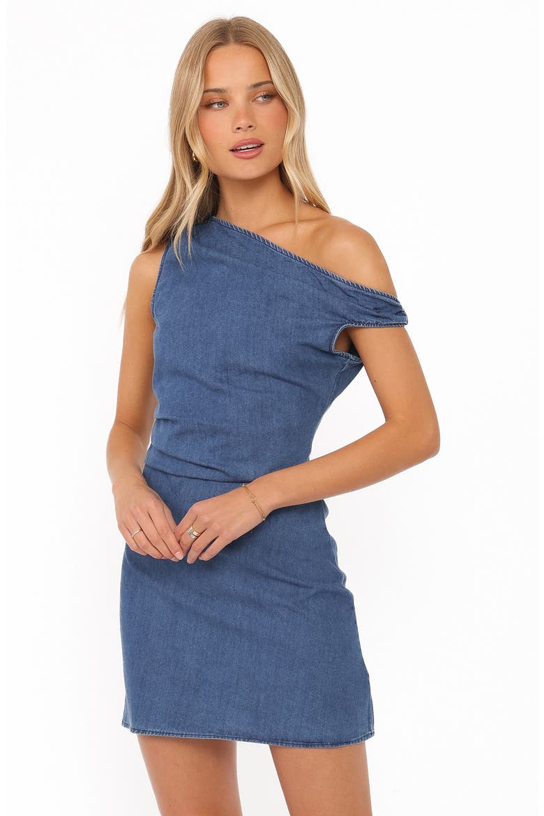 Elvira Mini Dress, Alternate, color, MEDIUM WASH DENIM