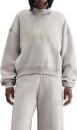 Nike Sportswear Mock Neck Phoenix Fleece Oversize Sweatshirt