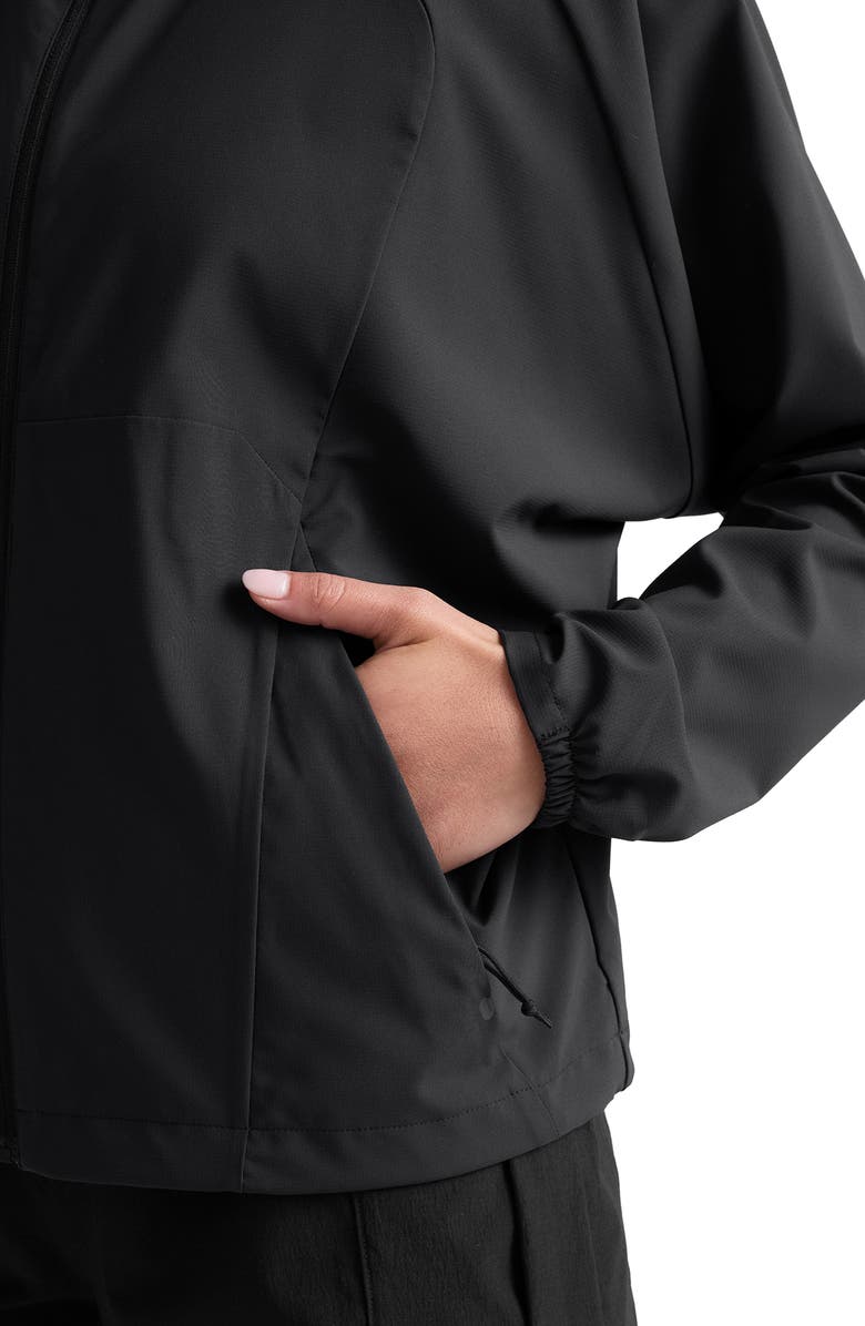 Beyond Yoga Cross Country Packable Jacket, Alternate, color, Black