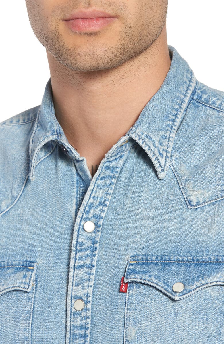 Levi's<sup>®</sup> Barstow Western Shirt, Alternate, color,