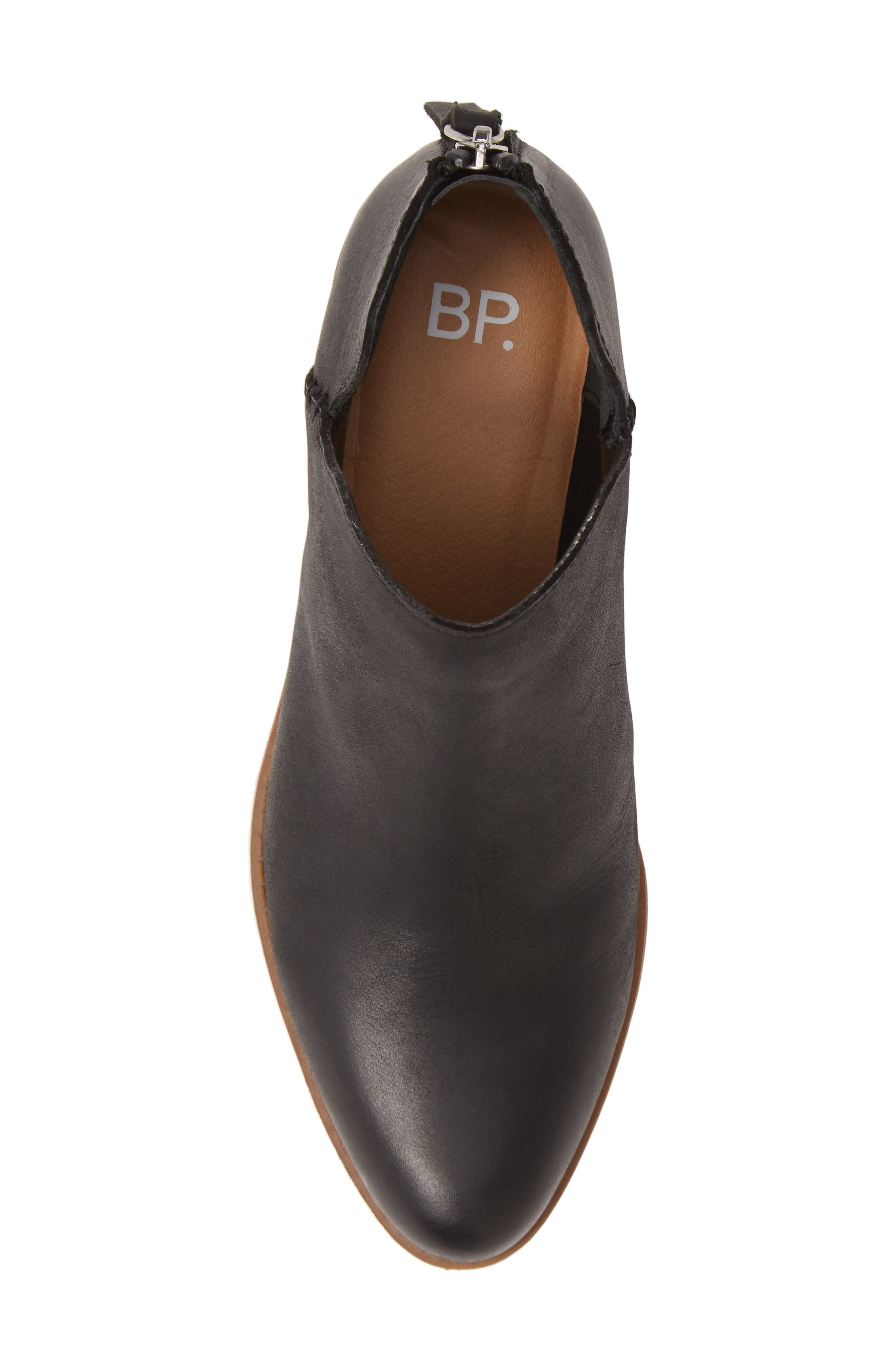 BP Tae Bootie, Alternate, color, BLACK LEATHER