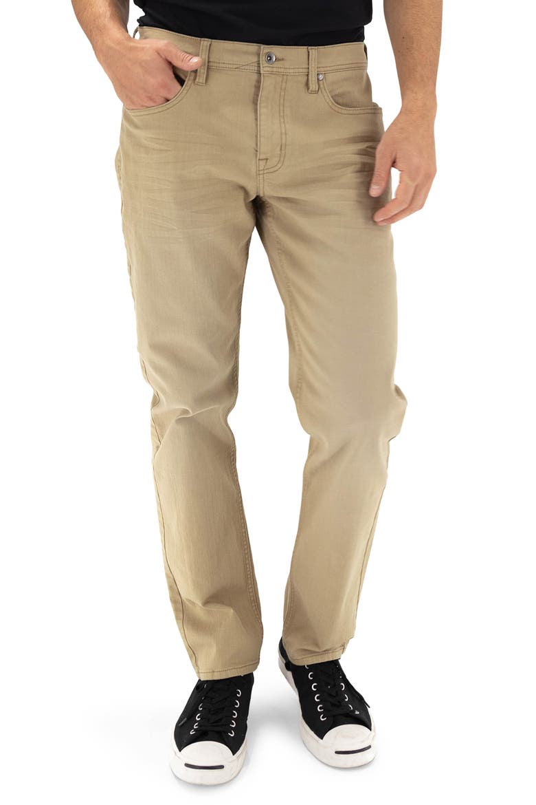 Athletic Fit Jeans, Main, color, WHEAT