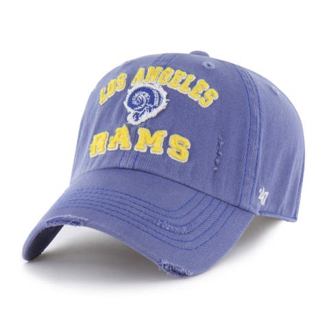 Men's '47  Royal Los Angeles Rams Seymoore Clean Up Adjustable Hat