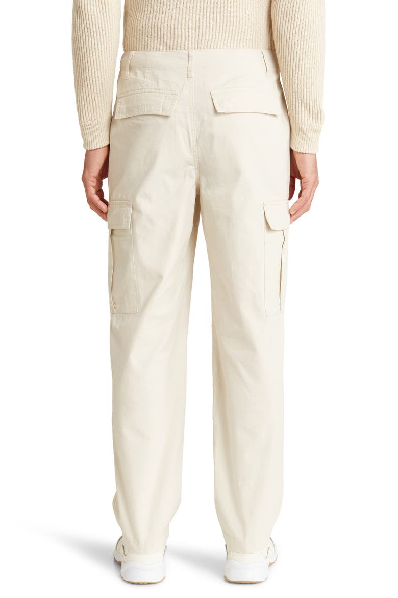 Ripstop Solid Cargo Pants, Alternate, color, IVORY WHITECAP