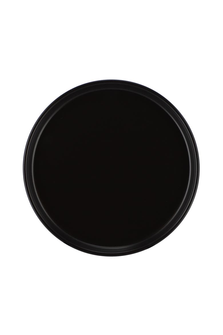 Josh 18 Piece Stoneware Dinnerware Set, Alternate, color, Black