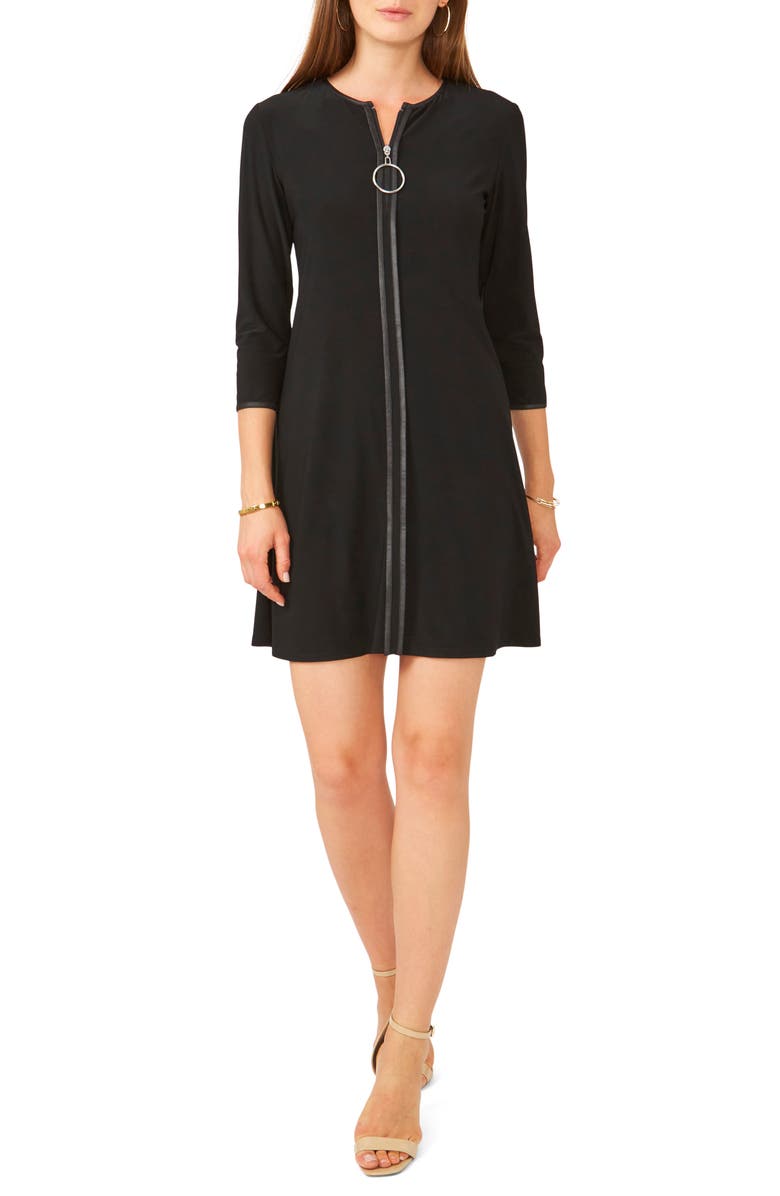 Chaus Zip-Up Dress, Main, color, 