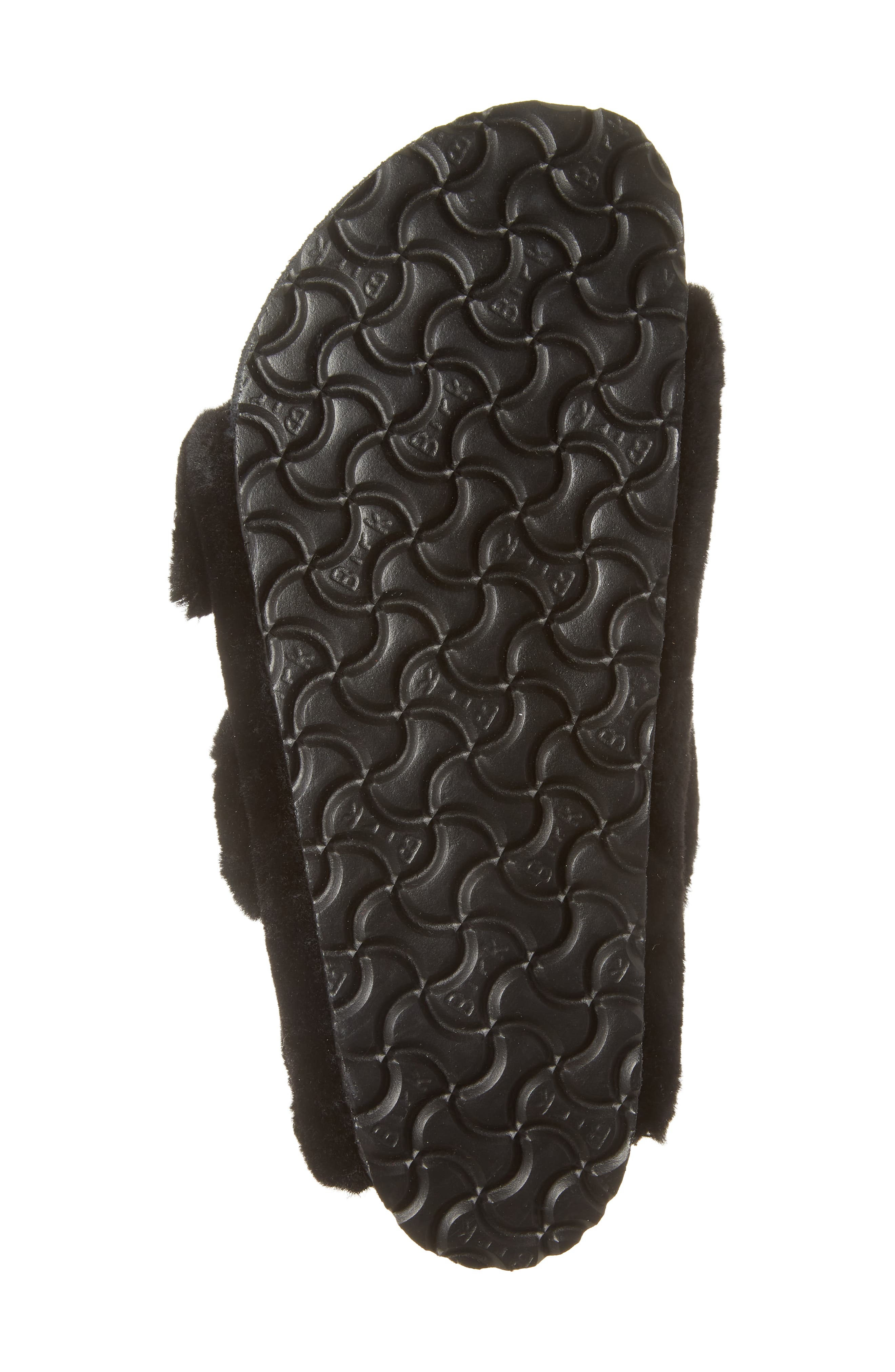 1774 BIRKENSTOCK Arizona Big Buckle Genuine Shearling Sandal, Alternate, color, 