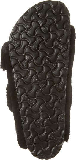 Arizona Big Buckle Genuine Shearling Sandal