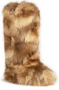 AZALEA WANG Fennec Faux Fur Knee High Boot