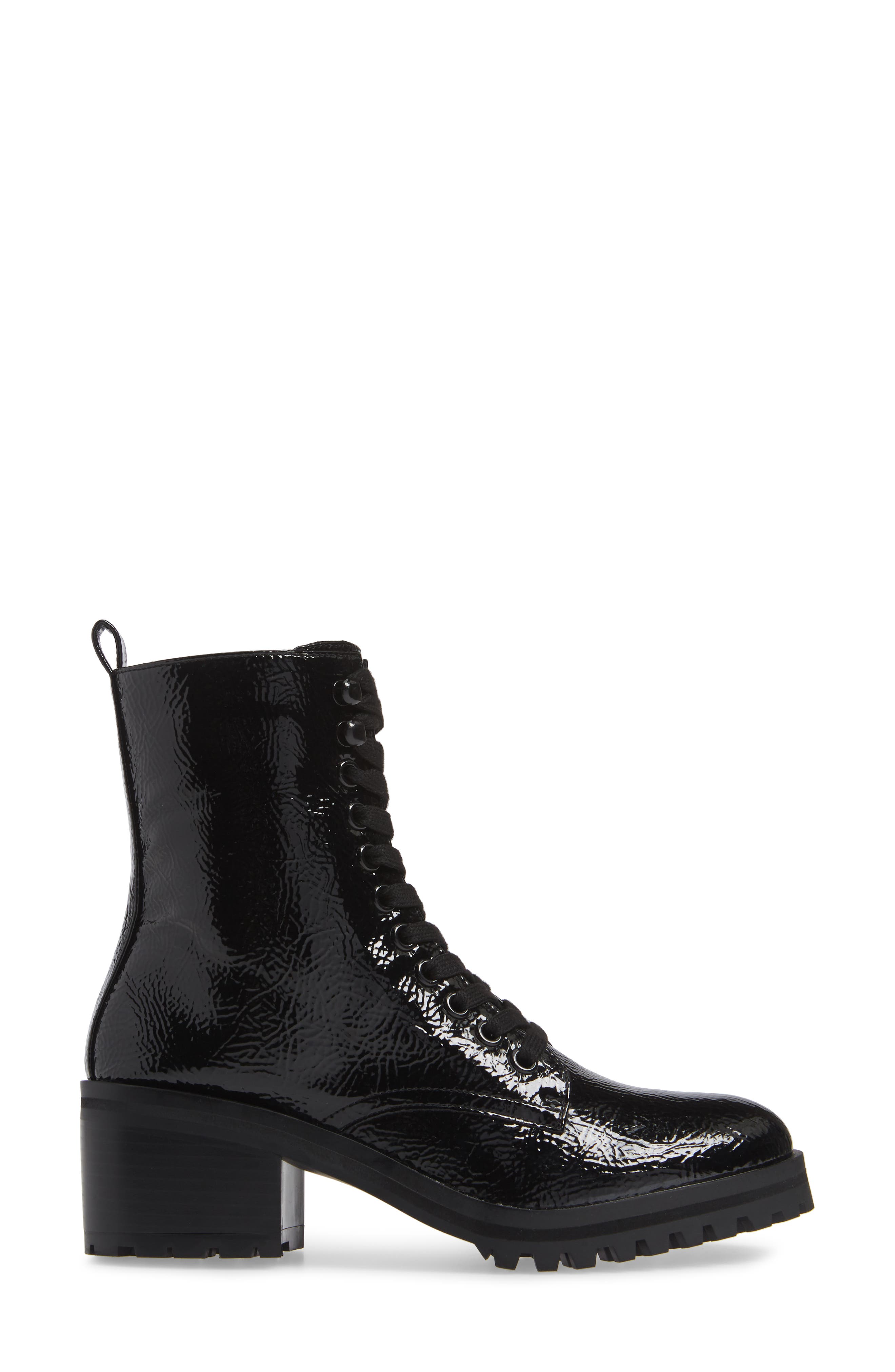 Topshop Brazil Lace-Up Boot, Alternate, color, 