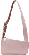 McQueen T-Bar Sling Leather Crossbody Pouch
