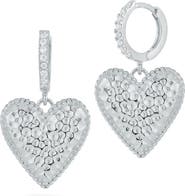 SPHERA MILANO Heart Drop Earrings