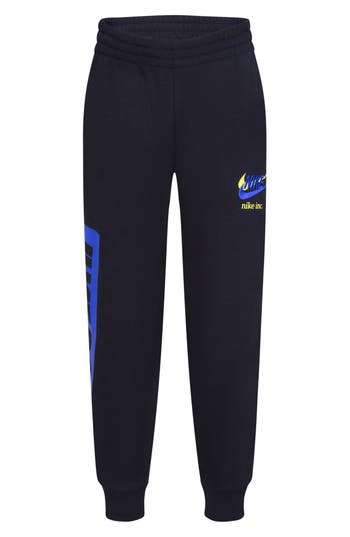 Nike Kids' Icon Fleece Joggers In Black