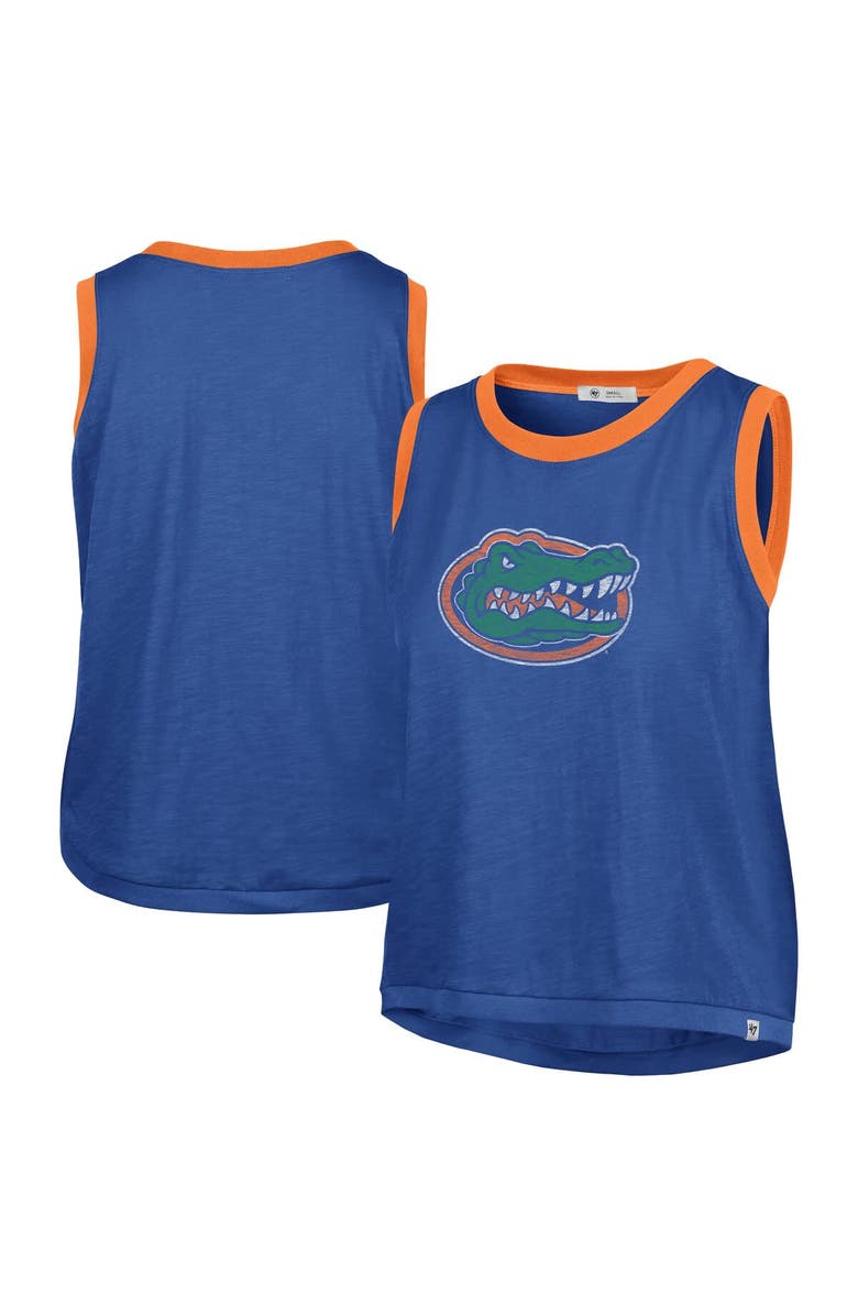 '47 Women's '47 Royal Florida Gators Premier Ringer Tank Top, Main, color, Royal