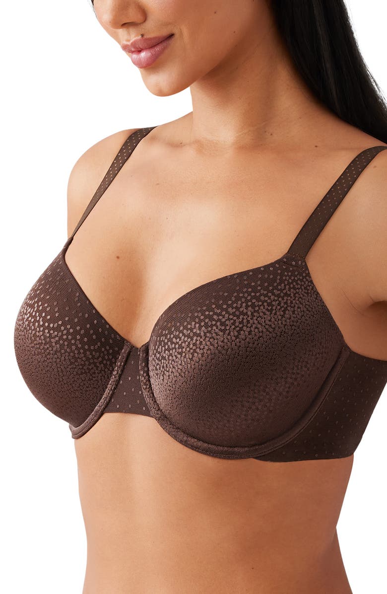 Wacoal Back Appeal<sup>™</sup> Underwire T-Shirt Bra, Alternate, color, Hot Fudge