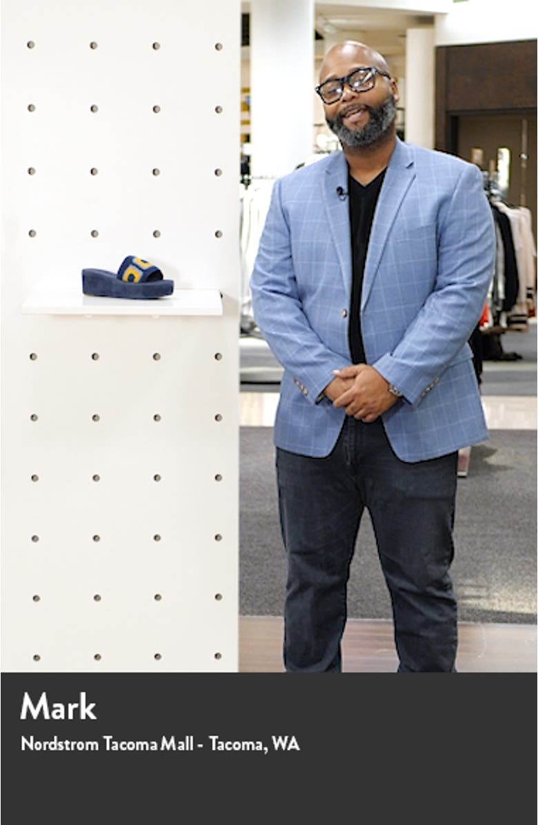 Mix-Up Platform Slide Sandal, sales video thumbnail