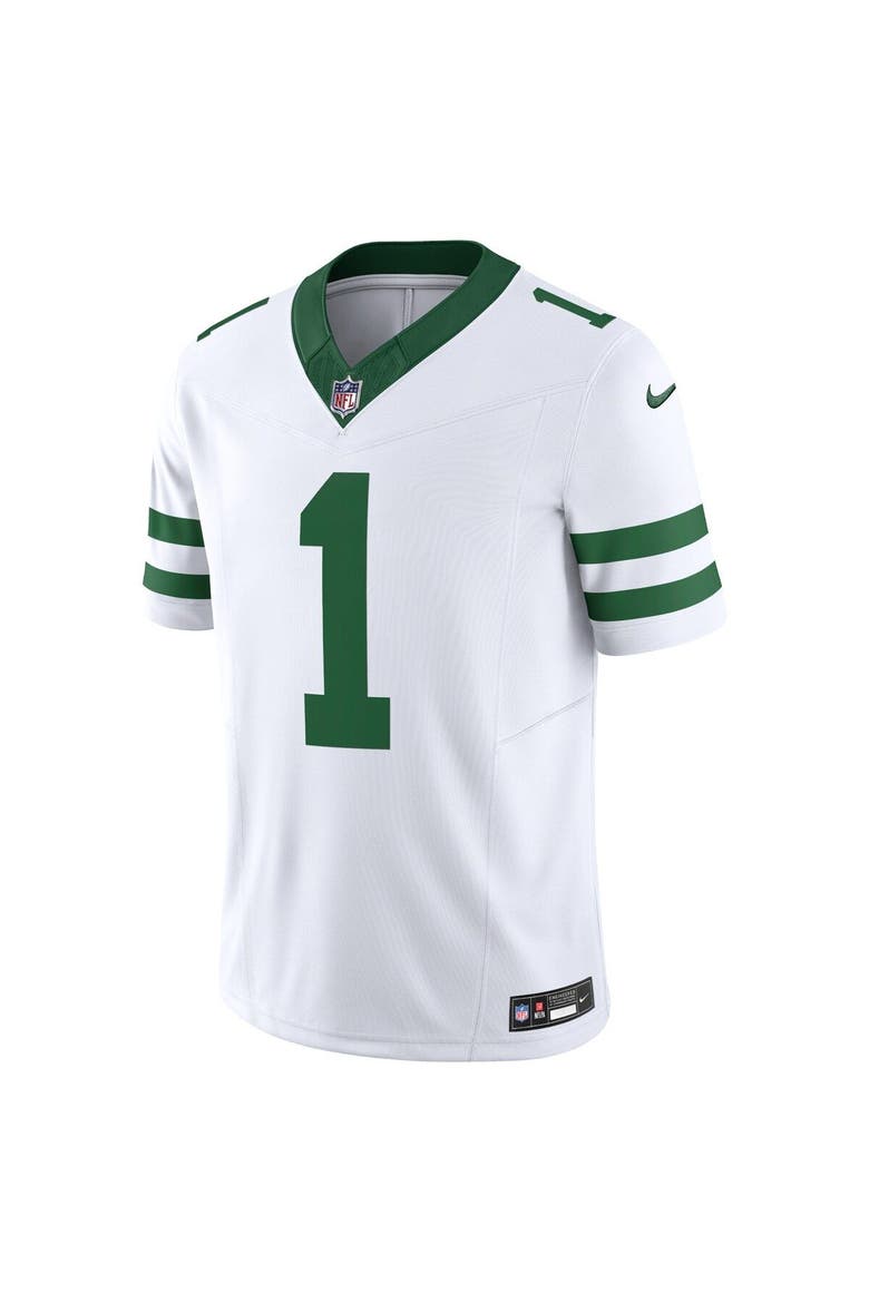 Men's Nike Ahmad Sauce Gardner White New York Jets Vapor F.U.S.E. Limited Jersey, Alternate, color, White