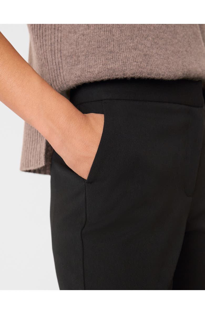 Whistles Lily Cigarette Trouser, Alternate, color, Black