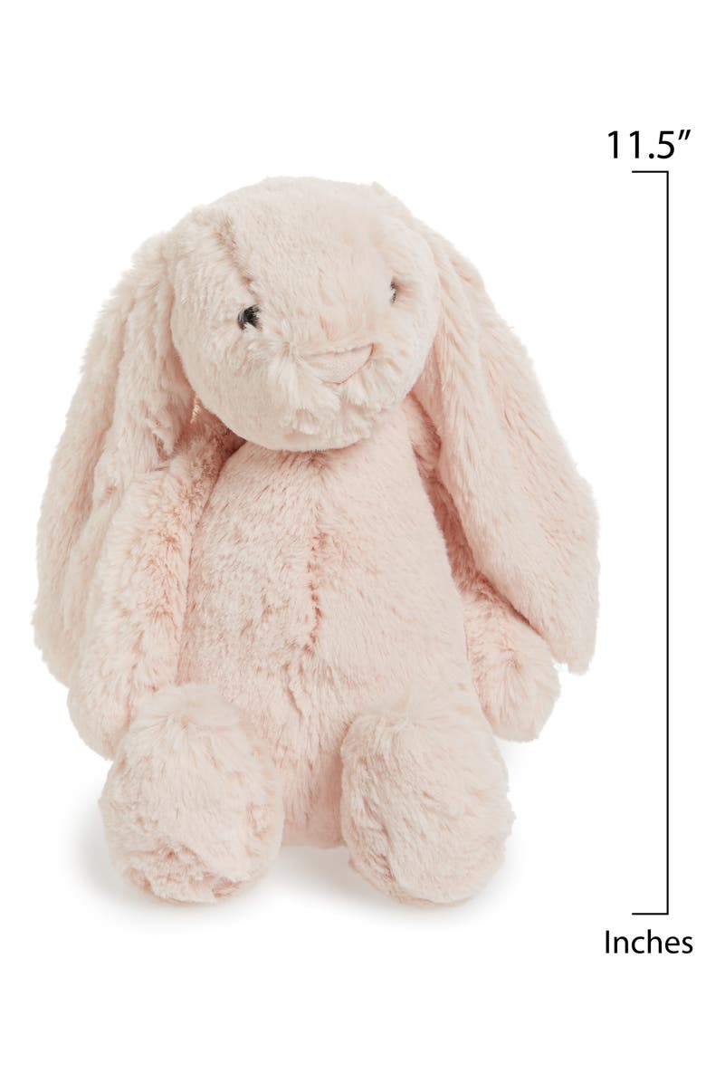 Jellycat Medium Bashful Bunny Stuffed Animal, Alternate, color, Blush