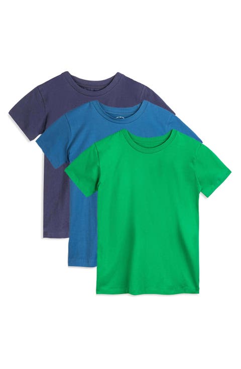 Organic Cotton Kids Short Sleeve T-Shirt 3-pack