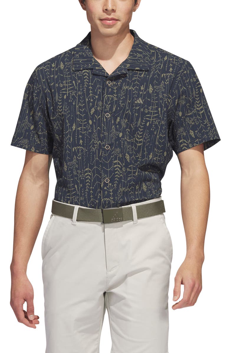 adidas Golf Go-To Golf Camp Shirt, Main, color, 