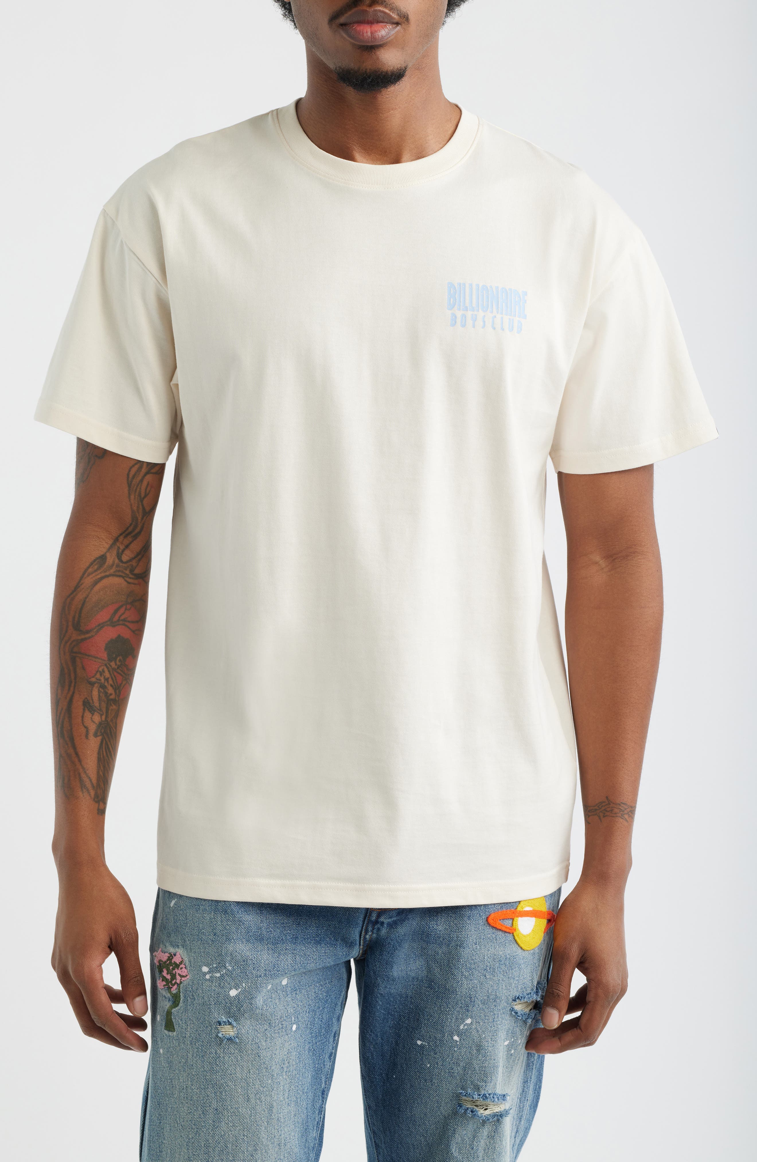 Small Logo Cotton Graphic T-Shirt - image 3