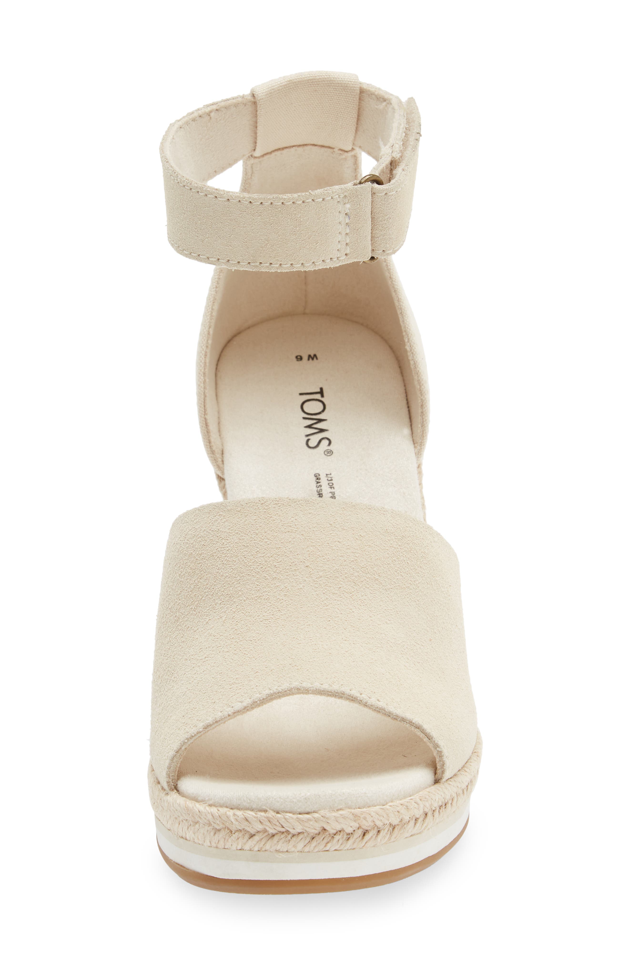 Marisol Espadrille Wedge Sandal, Alternate, color, NATURAL NATURAL