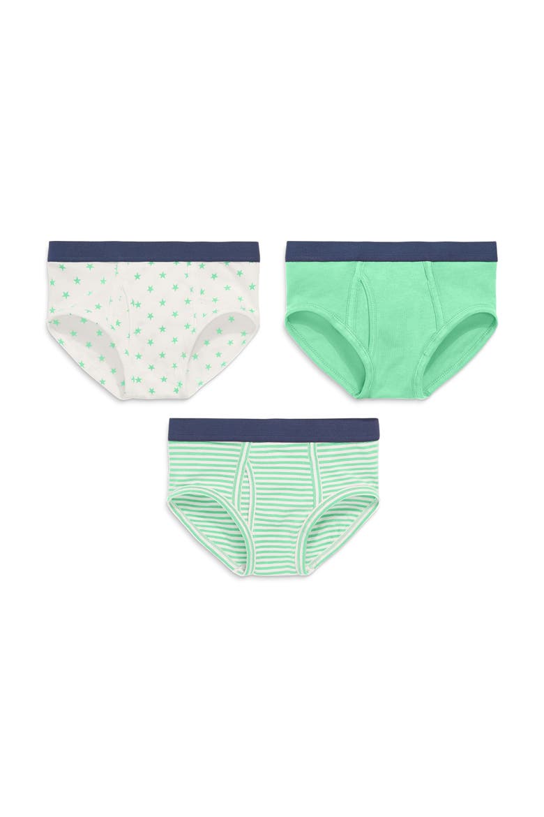 Kids Brief 3-Pack, Main, color, Clover Mix