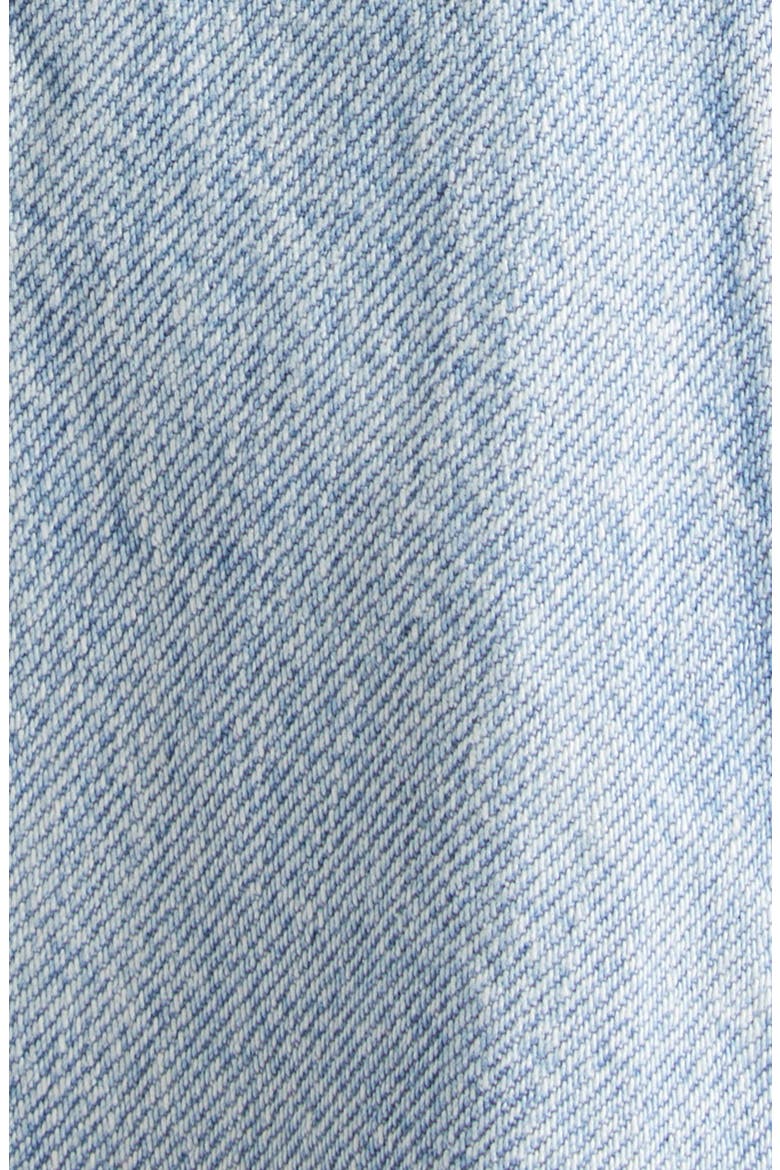 Remake Mark XIII Denim Miniskirt (Nordstrom Exclusive), Alternate, color, INDIGO