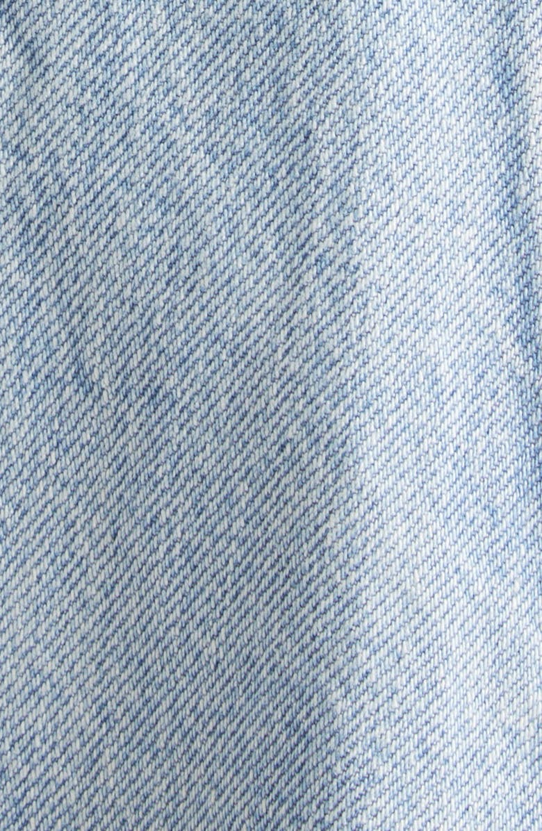 KURO Remake Mark XIII Denim Miniskirt, Alternate, color, Indigo