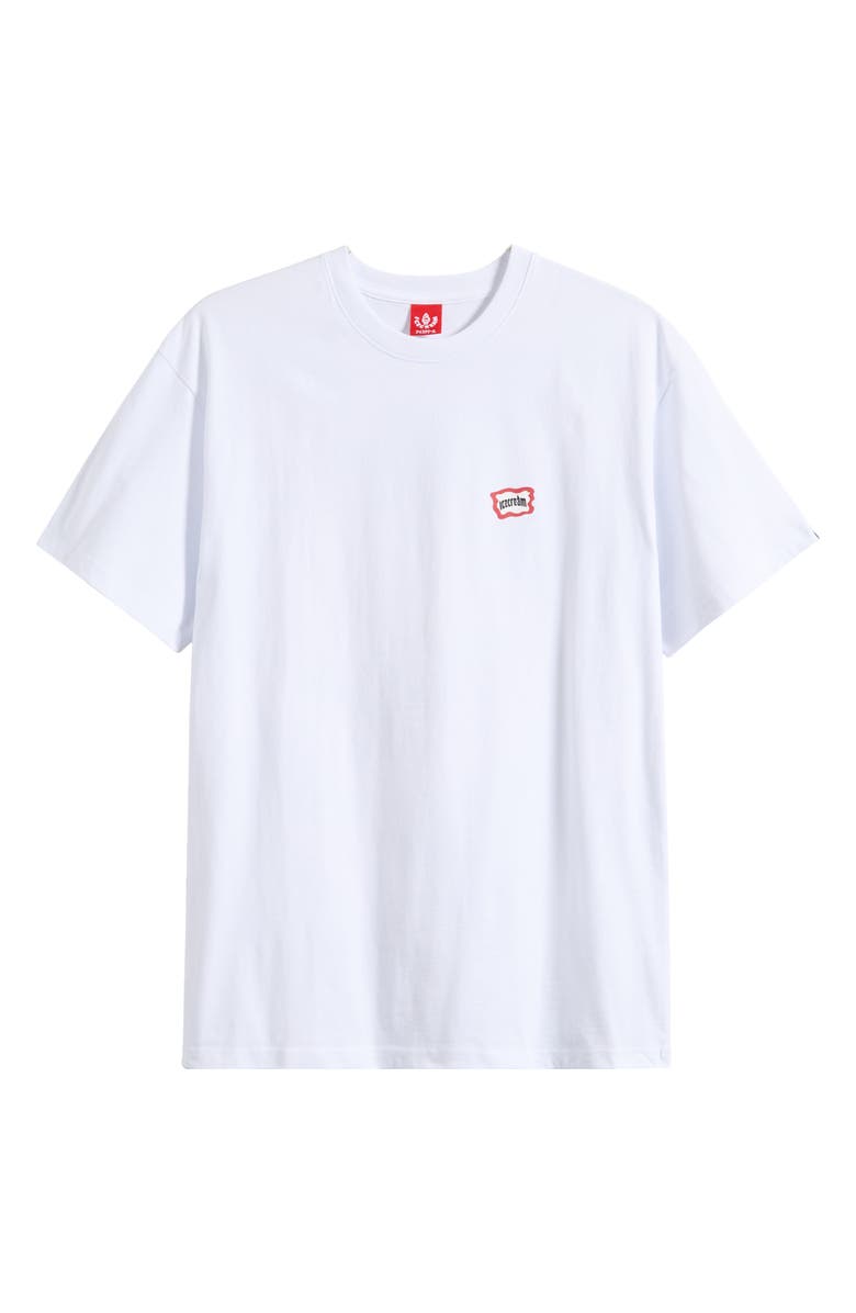 ICECREAM Quarters Graphic T-Shirt, Alternate, color, White