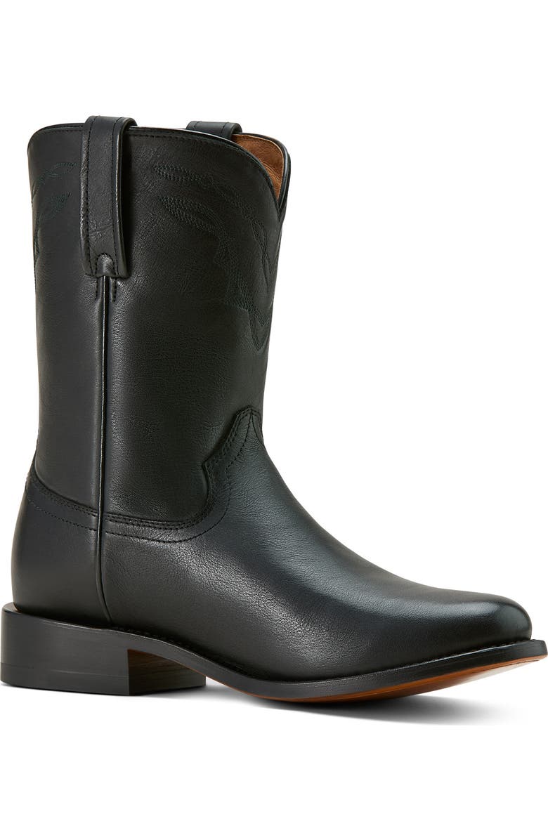 Ariat Downtown Western Boot, Main, color, Black