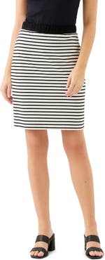 Karen Kane Stripe Pencil Skirt