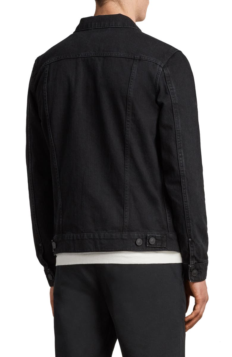 AllSaints Bajio Denim Jacket, Alternate, color,