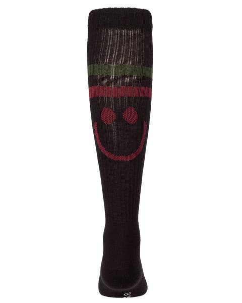 Smile Stripe Knee High Sock (Toddler, Little Kid & Big Kid)