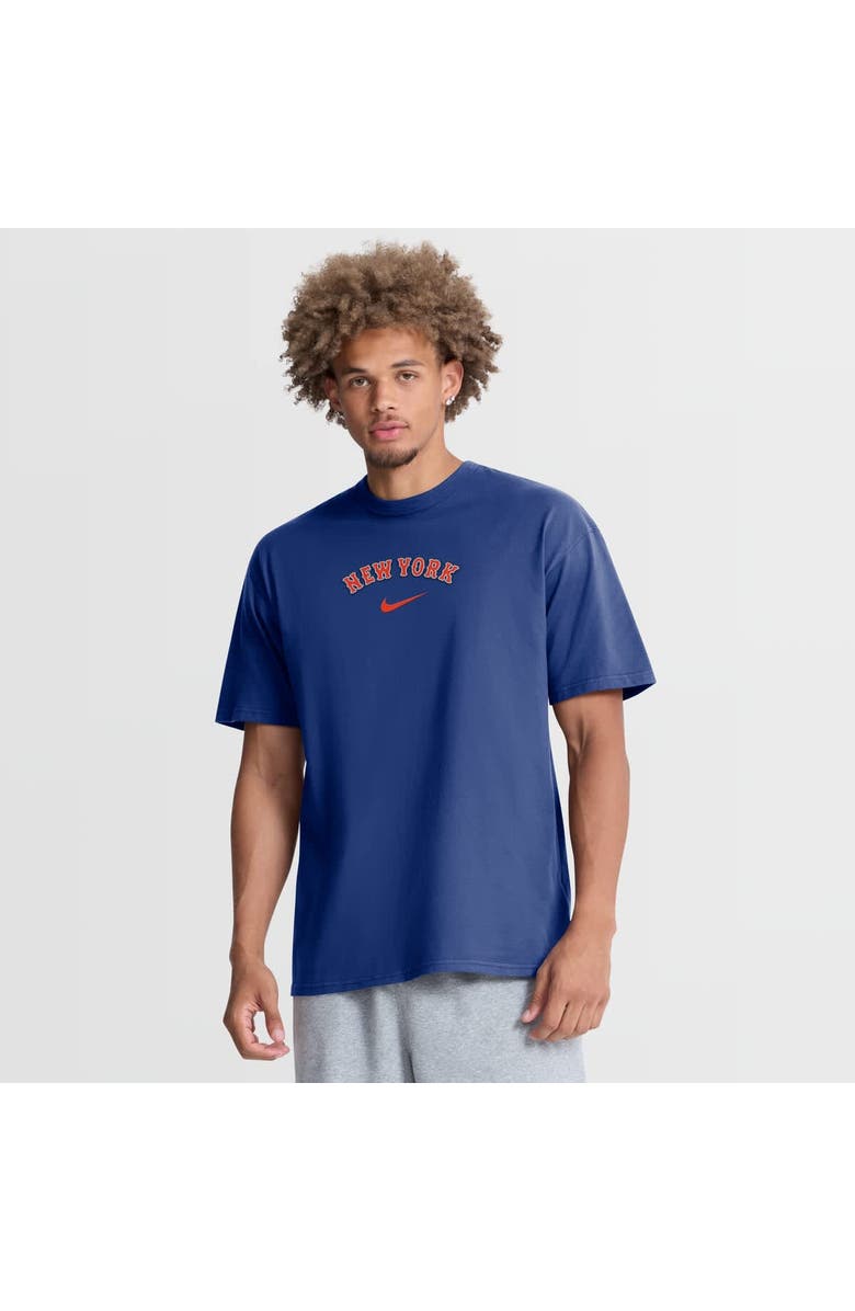 Nike Men's Nike Royal New York Mets City Name Max90 T-Shirt, Main, color, Royal