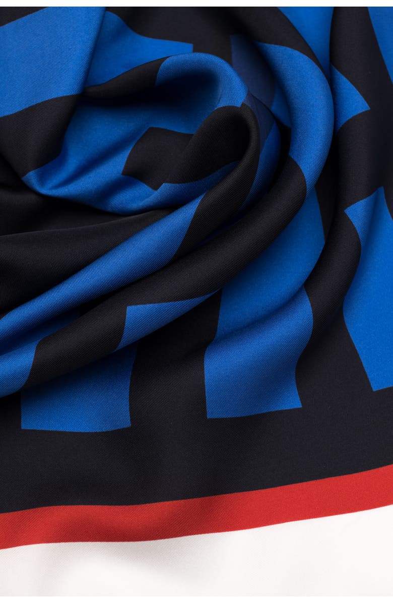 Elizabetta Paula - Hand Rolled Large Silk Foulard for Women, Alternate, color, 