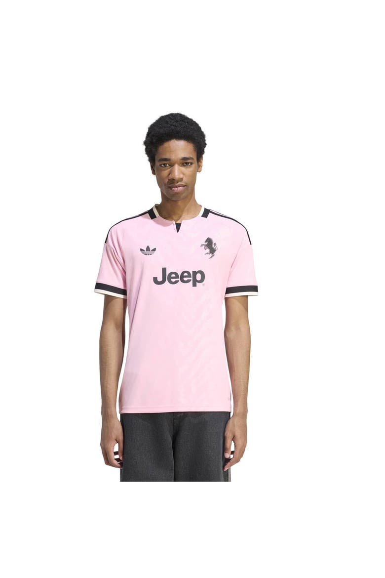 Men's adidas  Pink Juventus 2026/27 Away Replica Jersey, Main, color, Pink