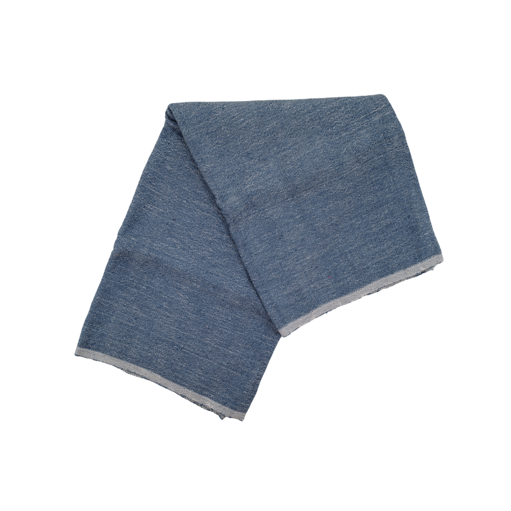 Kd Weave Towel In Blue