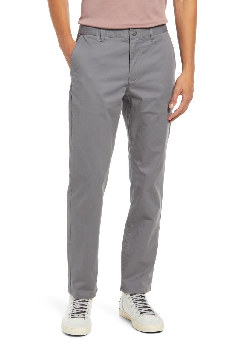Slim Fit Stretch Washed Chinos, Main, color, CASTLEROCK