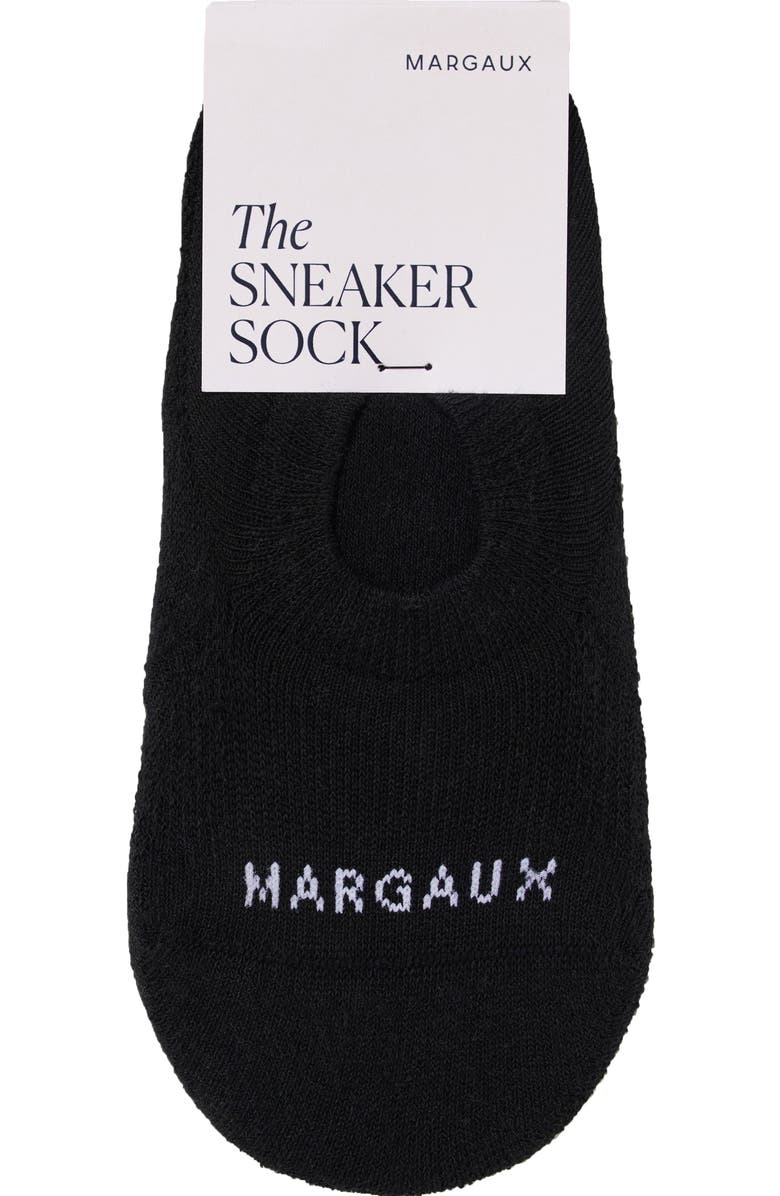 MARGAUX The Sneaker Sock, Alternate, color, Black