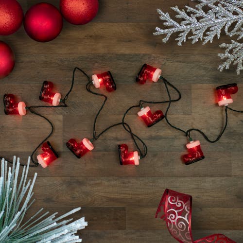 Northlight Santafts Boots String Lights In Multi