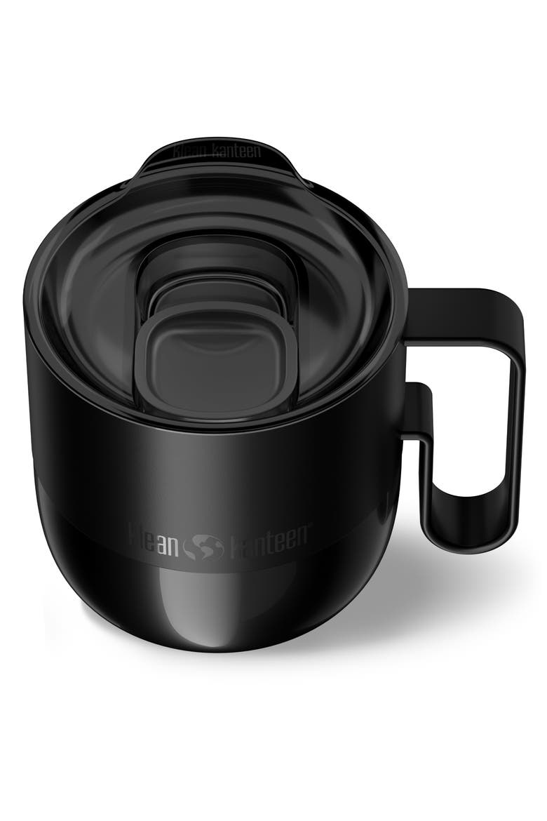 12oz Rise Mug with Slide Lid, Alternate, color, Black
