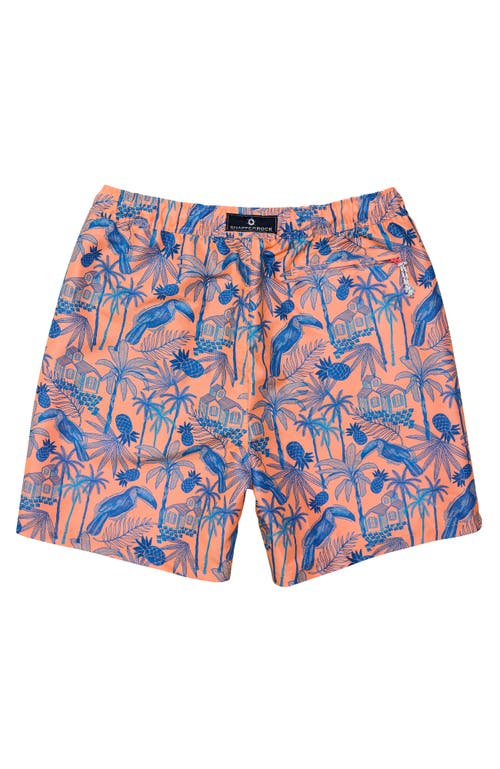 Snapper Rock Comfort Lined Sustainable Swim Short In Orange