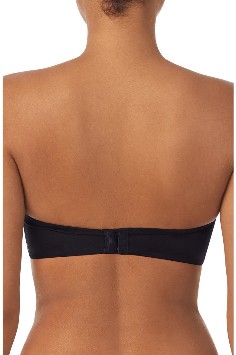 Smooth Strapless Underwire Push-Up Bra, Alternate, color, BLACK