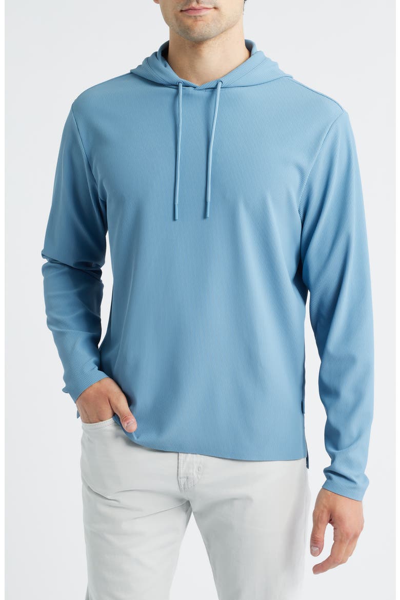 Hoppin Rib Hoodie, Main, color, CARBON FIBER