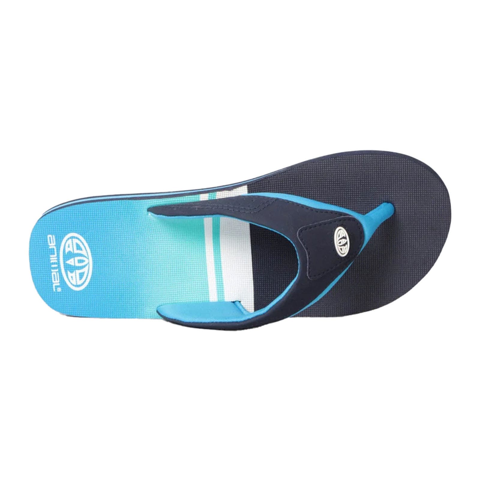 Jekyl Contrast Flip Flops, Alternate, color, Dark Blue