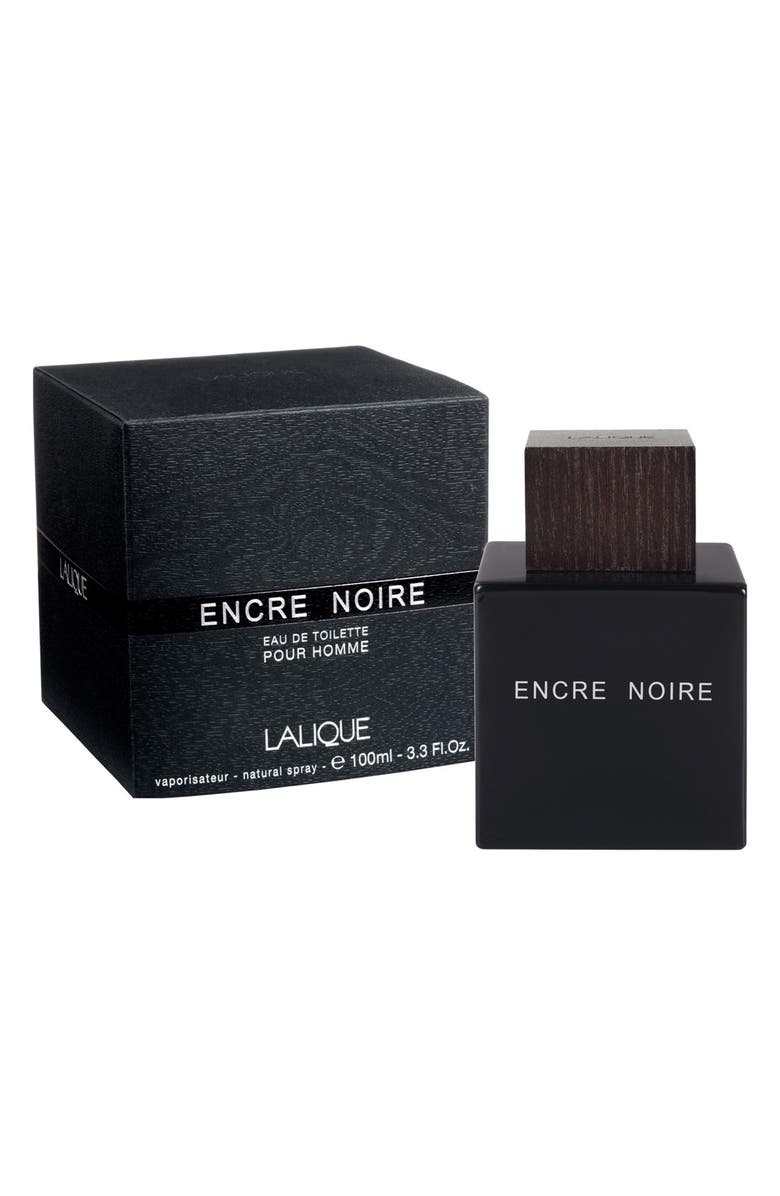 Lalique 'Encre Noire pour Homme' Eau de Toilette, Main, color, 