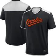 FANATICS Men's Fanatics Black Baltimore Orioles Walk Off V-Neck T-Shirt